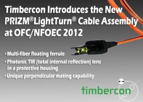 Timbercon Announces the New PRIZM® LightTurn® Cable Assemblies