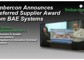 Timbercon Announces Preferred Supplier Award from BAE Systems